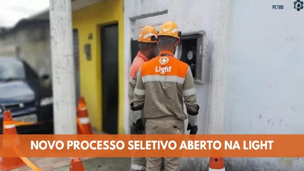 Light, empresa privada do setor elétrico, abre quase 30 novas vagas para pessoas com e sem experiência