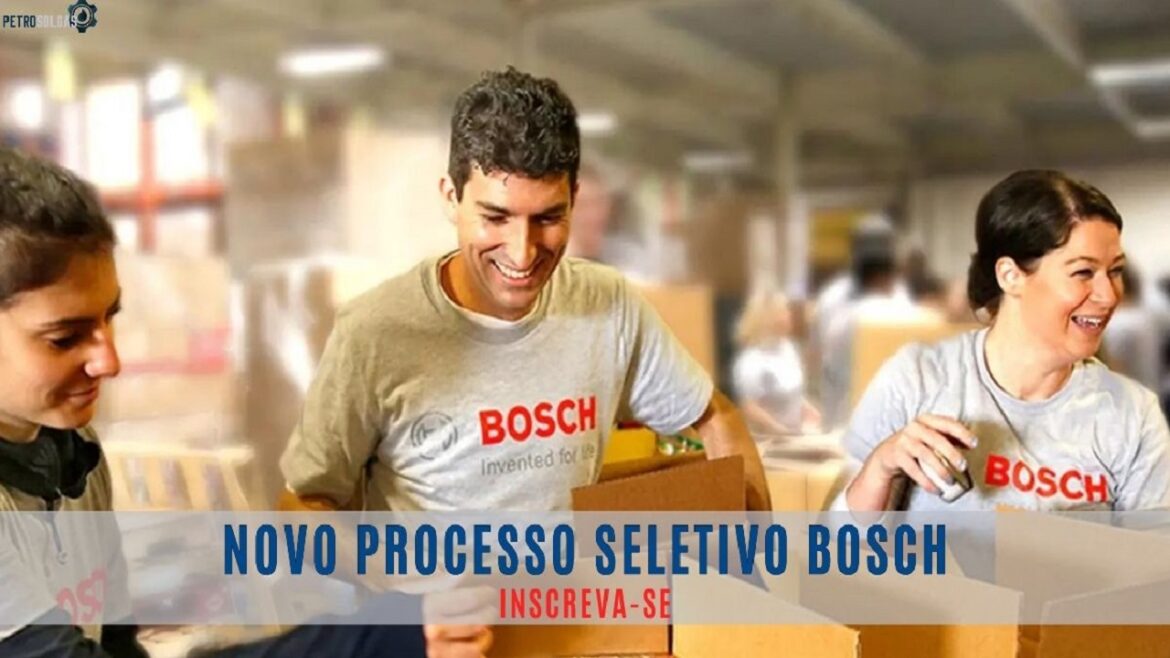 Multinacional Bosch abre mais de 80 vagas de emprego em home office ao redor do Brasil