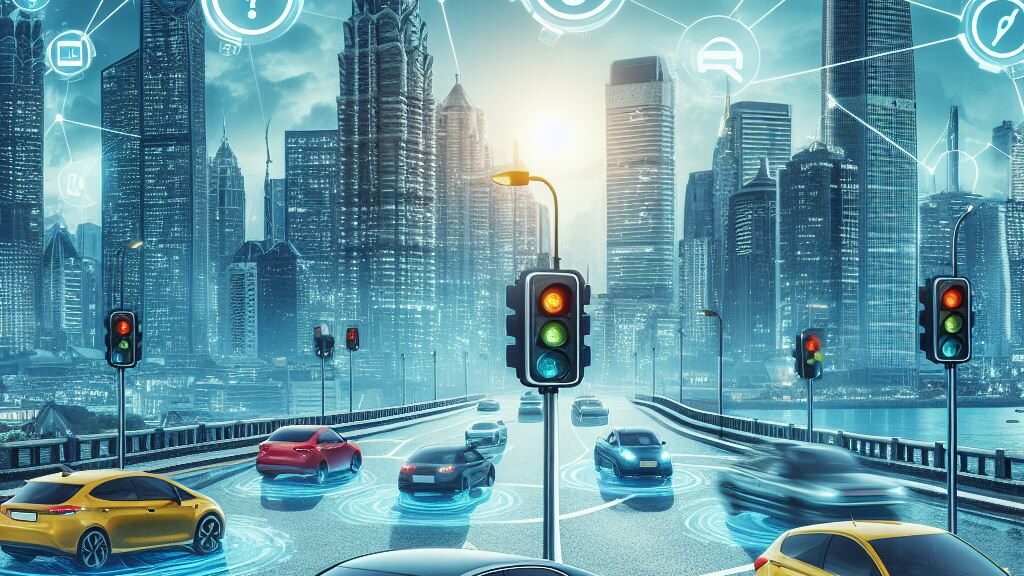 Os semáforos tradicionalmente programados por tempo agora podem se beneficiar da adaptação oferecida pelos carros conectados.