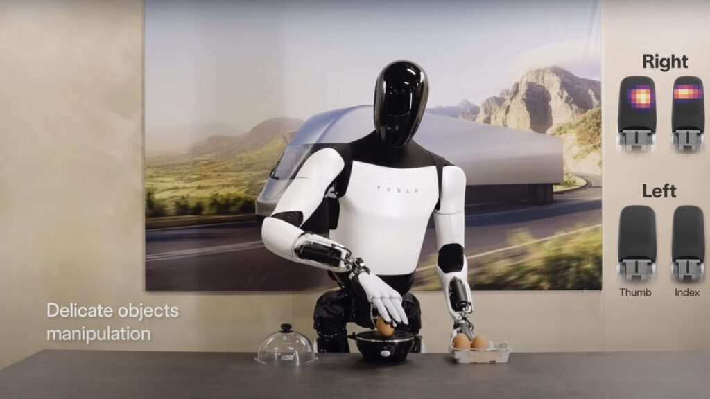 Elon Musk surpreendeu seus seguidores ao postar um novo vídeo mostrando o robô humanoide da Tesla, o Optimus Gen-2, em ação.