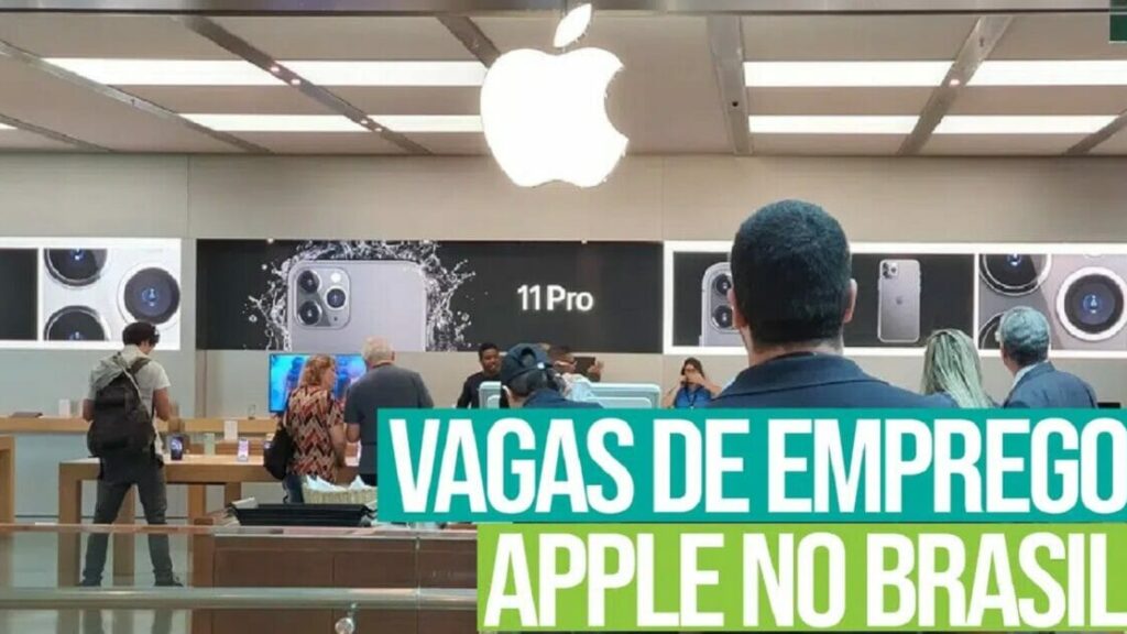 Apple, multinacional dona do iPhone está contratando novos profissionais para ocupar vagas home office