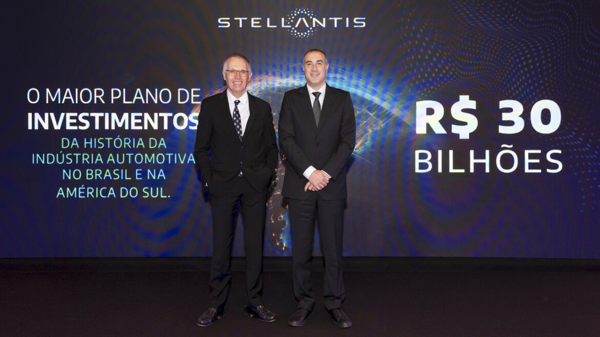 Stellantis revoluciona indústria automotiva brasileira com investimento recorde de R$ 30 bilhões