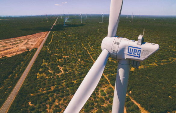 WEG pausa produção de turbinas eólicas