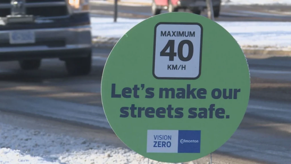 Edmonton, no Canadá, reduz limite de velocidade de automóveis para 40 km/h e registra queda de mortes no trânsito.