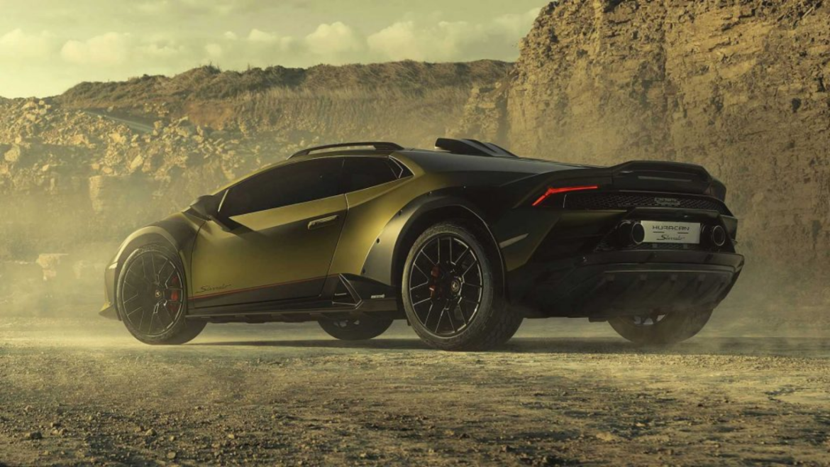 Lamborghini lança no mercado do Brasil o Huracán Sterrato, supercarro esportivo preparado para desafios off-road por R$ 4,4 milhões.