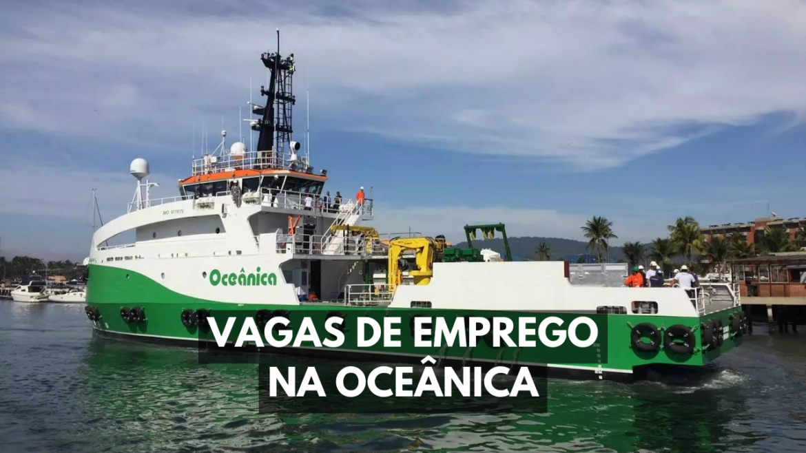 Confira já as vagas de emprego disponíveis no time de óleo e gás da Oceânica para o Rio de Janeiro nesta semana.