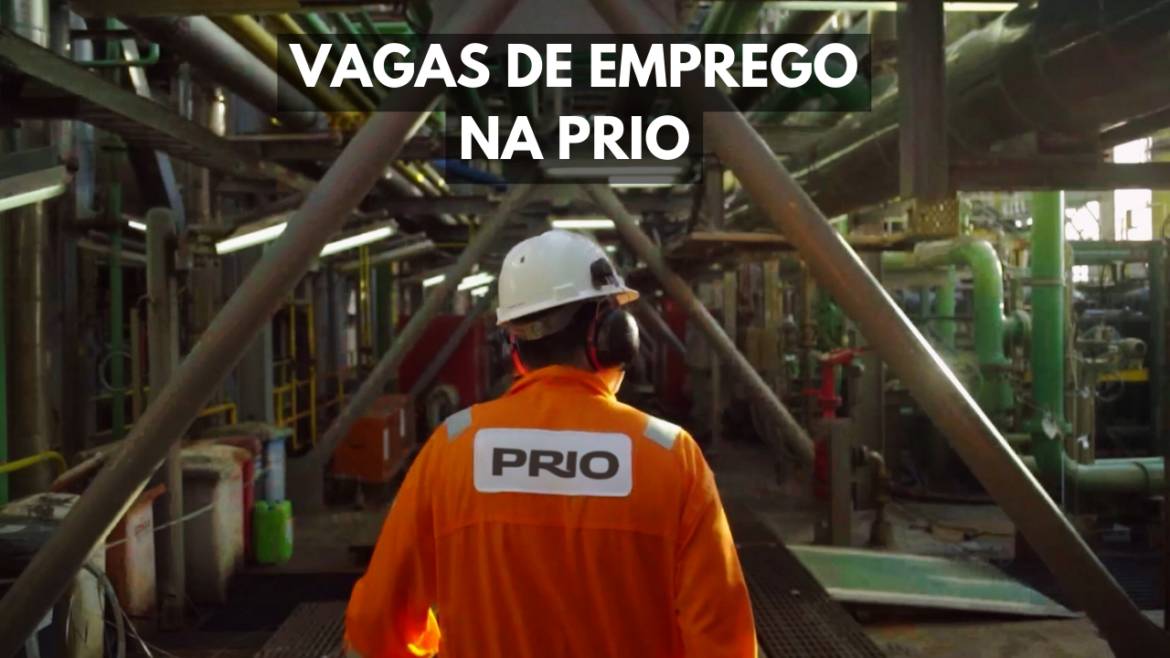 A PRIO está expandindo seu time de óleo e gás do Rio de Janeiro com novas oportunidades de vagas de emprego para esta semana.