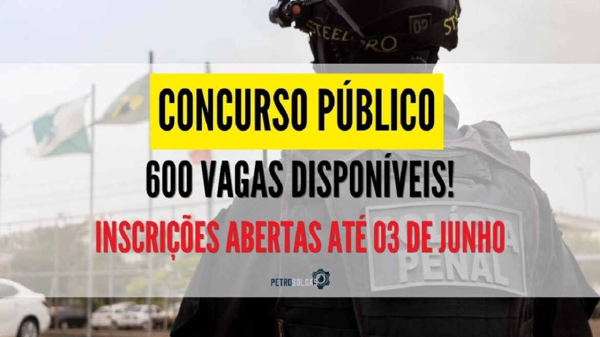 Concurso público da polícia penal é anunciado pelo Governo do Ceará com 600 vagas