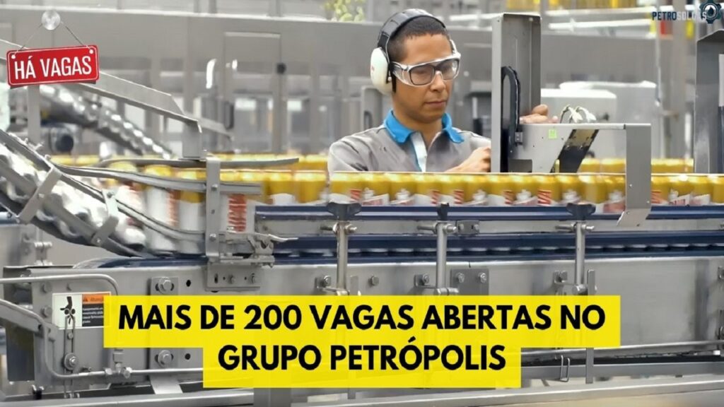 Grupo Petrópolis está com mais de 200 vagas de emprego abertas para profissionais de todos os níveis de escolaridade