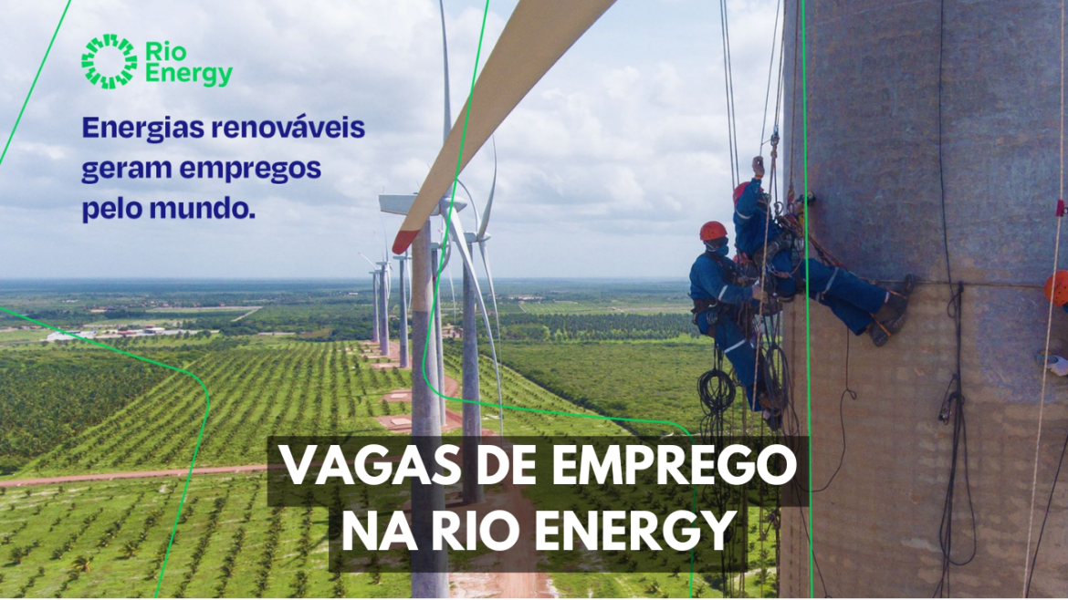 As vagas de emprego da Rio Energy são voltadas para profissionais com experiência no mercado de energia.