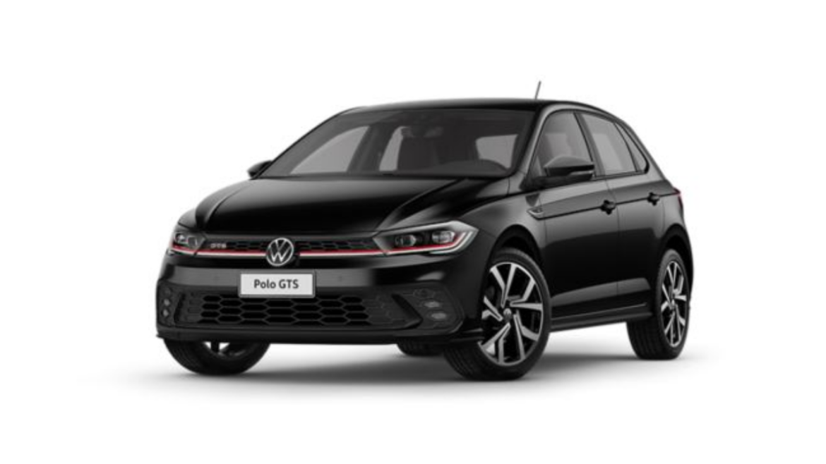 Volkswagen Polo lidera vendas de carros em março de 2024 no mercado do Brasil, seguido por modelos Chevrolet Onix e Fiat Argo.