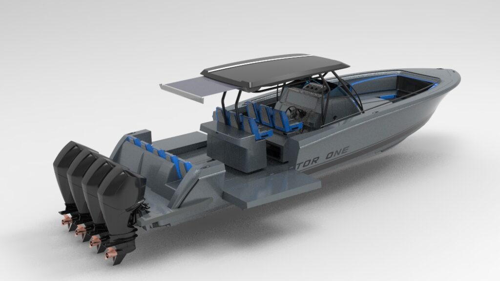 Fishing Raptor anuncia a chegada do novo “super sport”, um dos barcos mais velozes já fabricados no Brasil