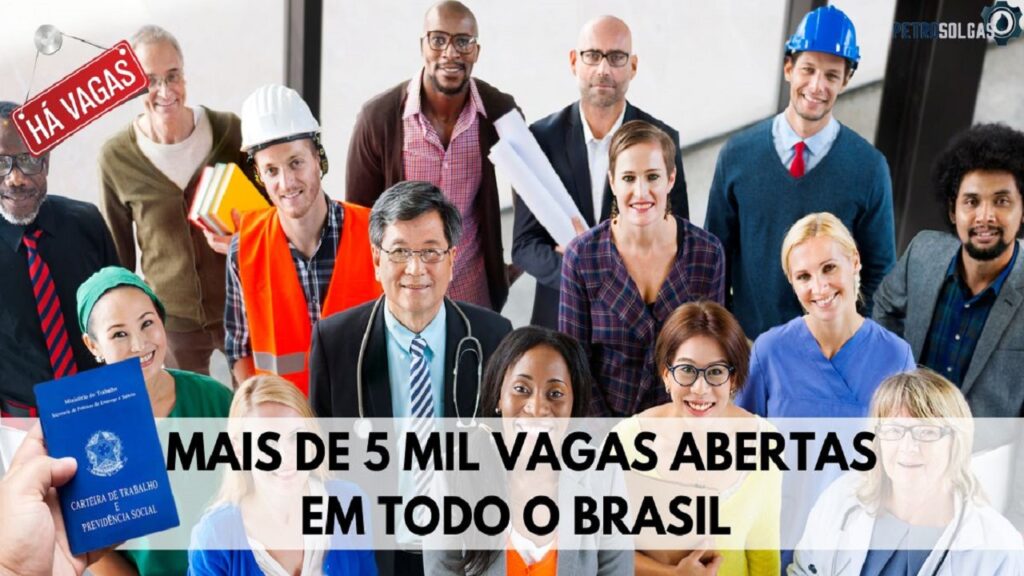 Luandre RH está selecionando 5.700 novos colaboradores em seu processo seletivo com vagas de emprego em todo o Brasil