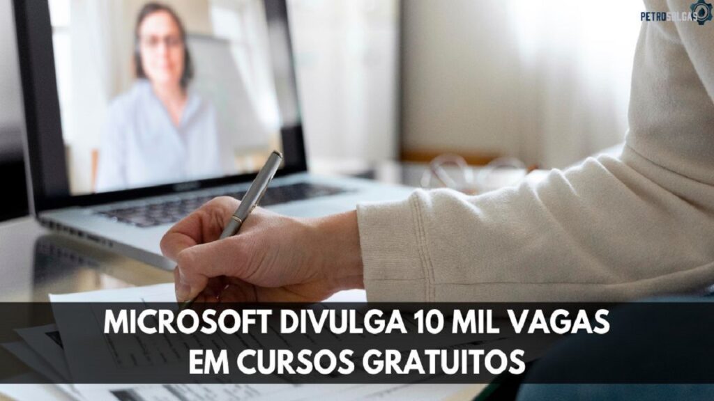 Microsoft divulga 10 mil vagas em cursos online e de graça com certificado garantido ao final