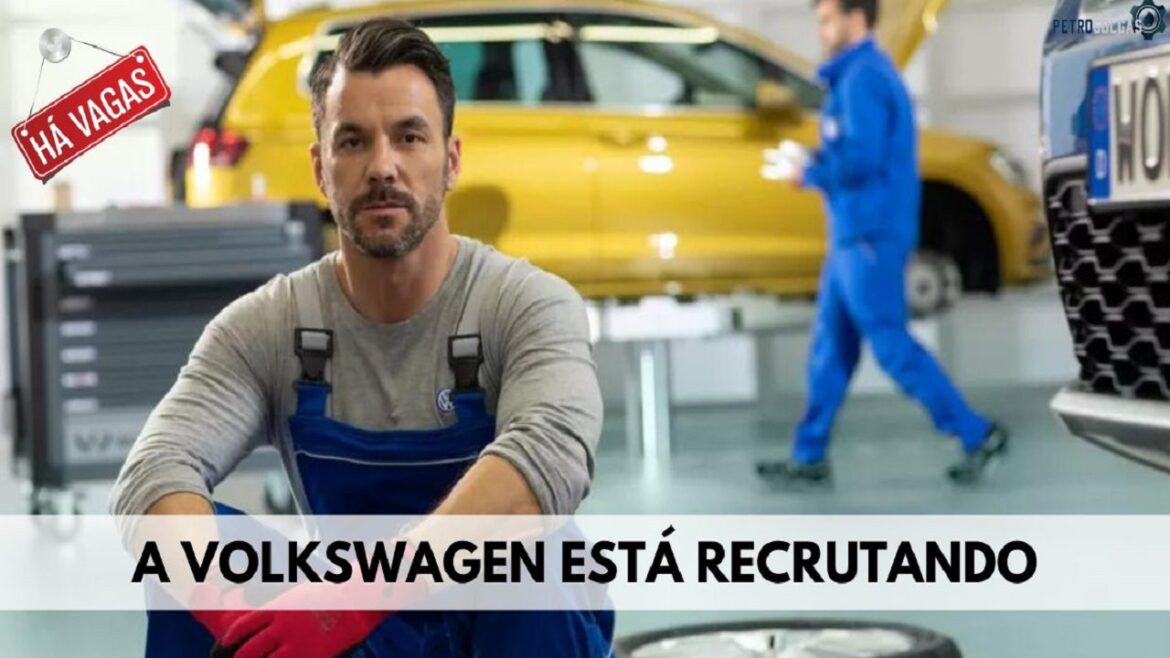 Volkswagen do Brasil recruta mais de 50 novos funcionários para preencher vagas de emprego em suas unidades