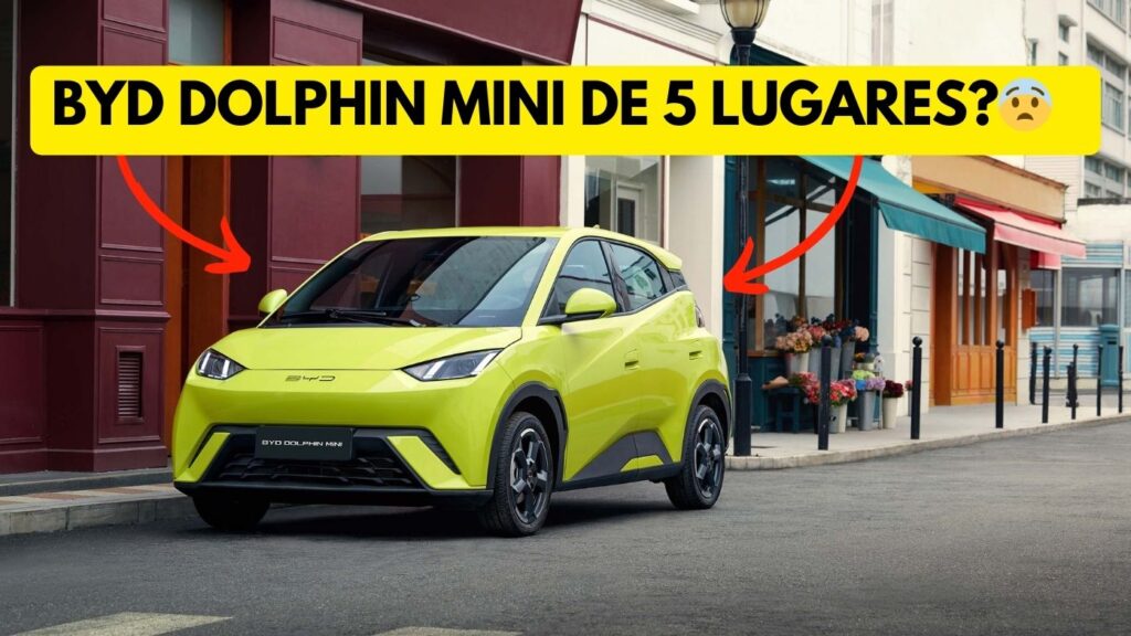 BYD Dolphin Mini de 5 lugares chega de surpresa ao Brasil, prometendo abalar a indústria automotiva