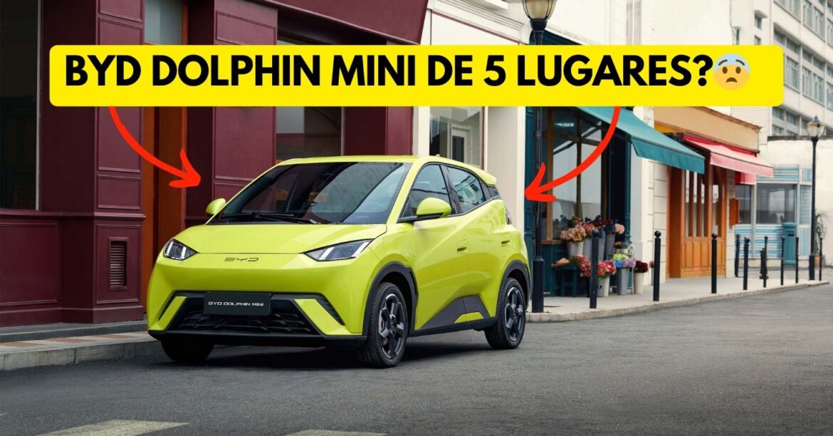 BYD Dolphin Mini de 5 lugares chega de surpresa ao Brasil, prometendo abalar a indústria automotiva