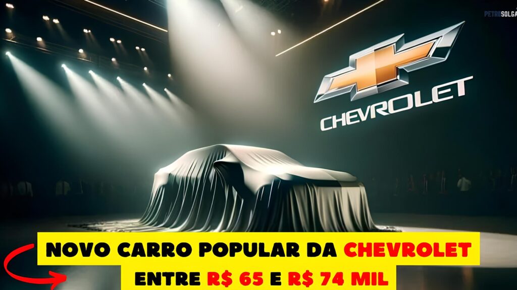 Chevrolet chega com os dois pés na porta e anuncia carro popular na casa dos 60 mil reais