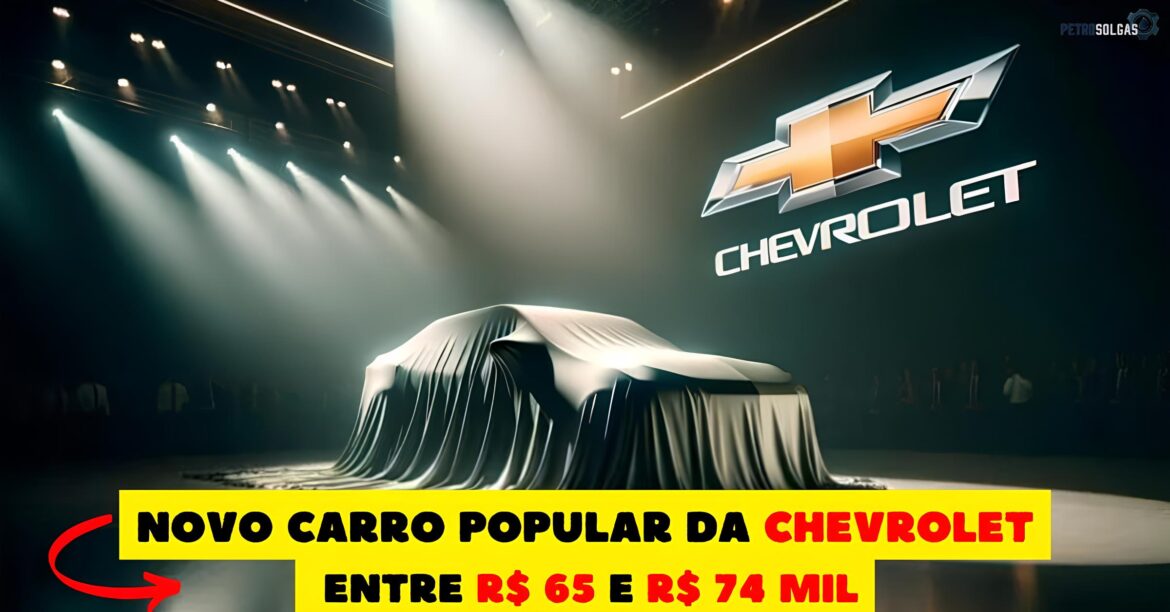 Chevrolet chega com os dois pés na porta e anuncia carro popular na casa dos 60 mil reais