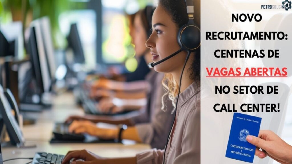 Quer trabalhar no setor de call center Estão abertas mais de 6 mil vagas de emprego em telemarketing para pessoas com e sem experiência de todo o Brasil