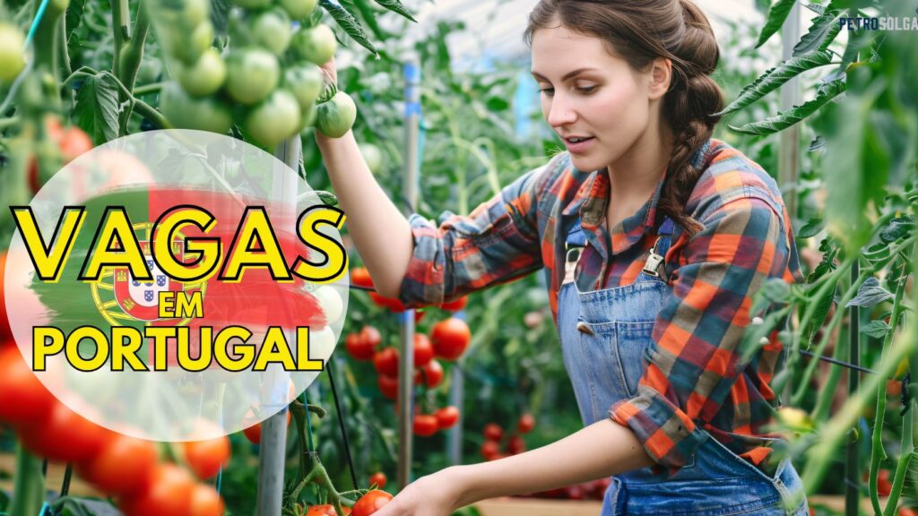 Trabalhe fora do Brasil Portugal abre mais de 300 vagas para atuar em colheita de tomates