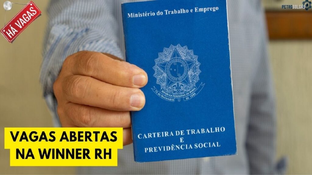 Winner RH está a procura de profissionais para preencher mais de 1.000 vagas de emprego em São Paulo, Rio de Janeiro, Minas Gerais e outros estados
