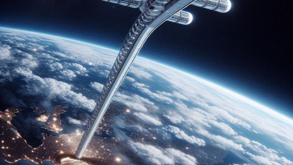 Um dos principais obstáculos para a construção do elevador espacial é a resistência do material que o sustentaria.