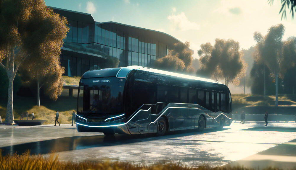 Lucélia Borges conduz o primeiro ônibus (e-bus) do mundo com bateria elétrica de nióbio e titânio, marcando um avanço na mobilidade sustentável