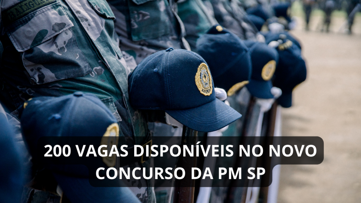 PM SP abre concurso público para Aluno-Oficial e Soldado com diversas vagas: prepare-se para uma carreira de impacto na segurança pública paulista