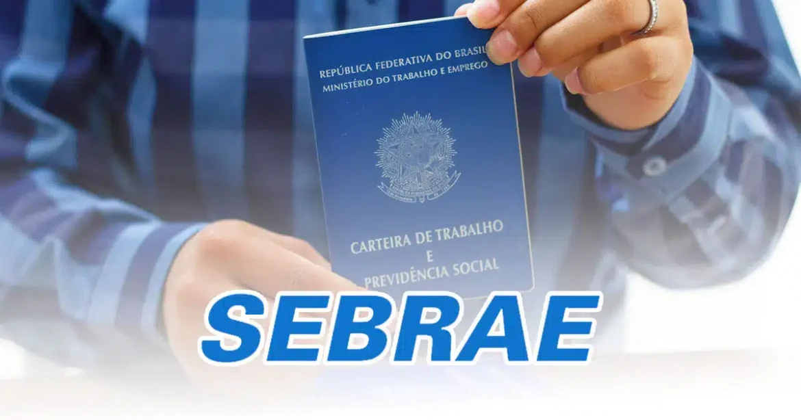 Sua chance de ganhar R$ 6 mil por mês e trabalhar no Sebrae! Instituição abre seletivo com 108 vagas imediatas