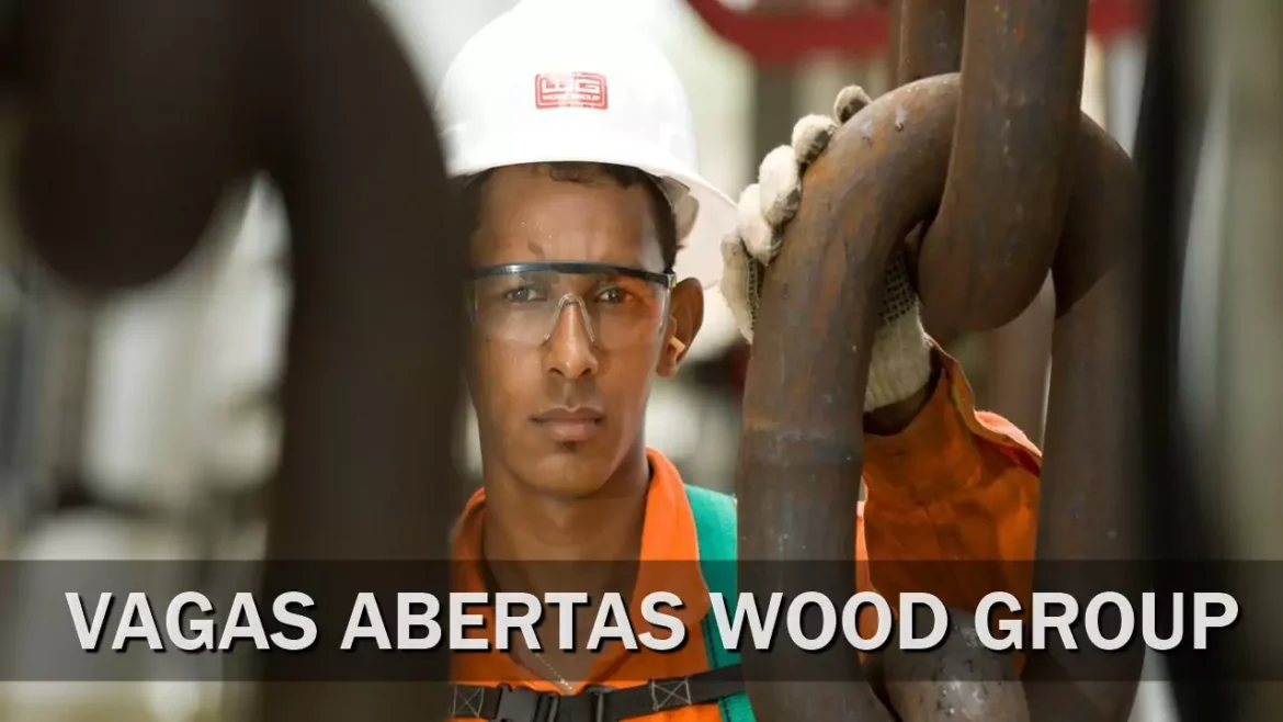 Wood abre vagas onshore e offshore para mais de 30 pessoas com nível médio e técnico no Rio de Janeiro!