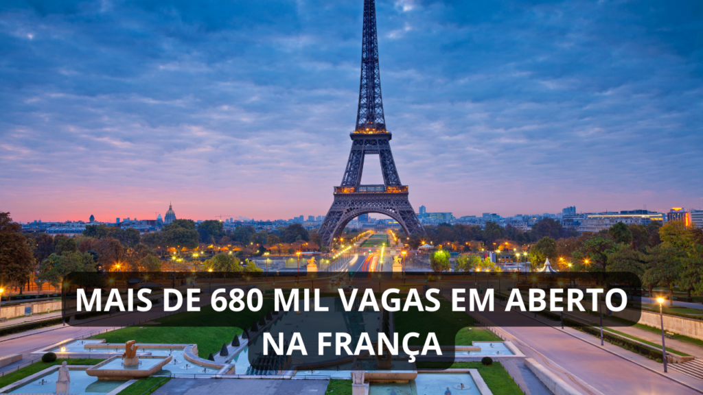 França enfrenta escassez de mão de obra com 682 mil vagas de emprego abertas em tecnologia, saúde, engenharia e serviços. Oportunidades aguardam!