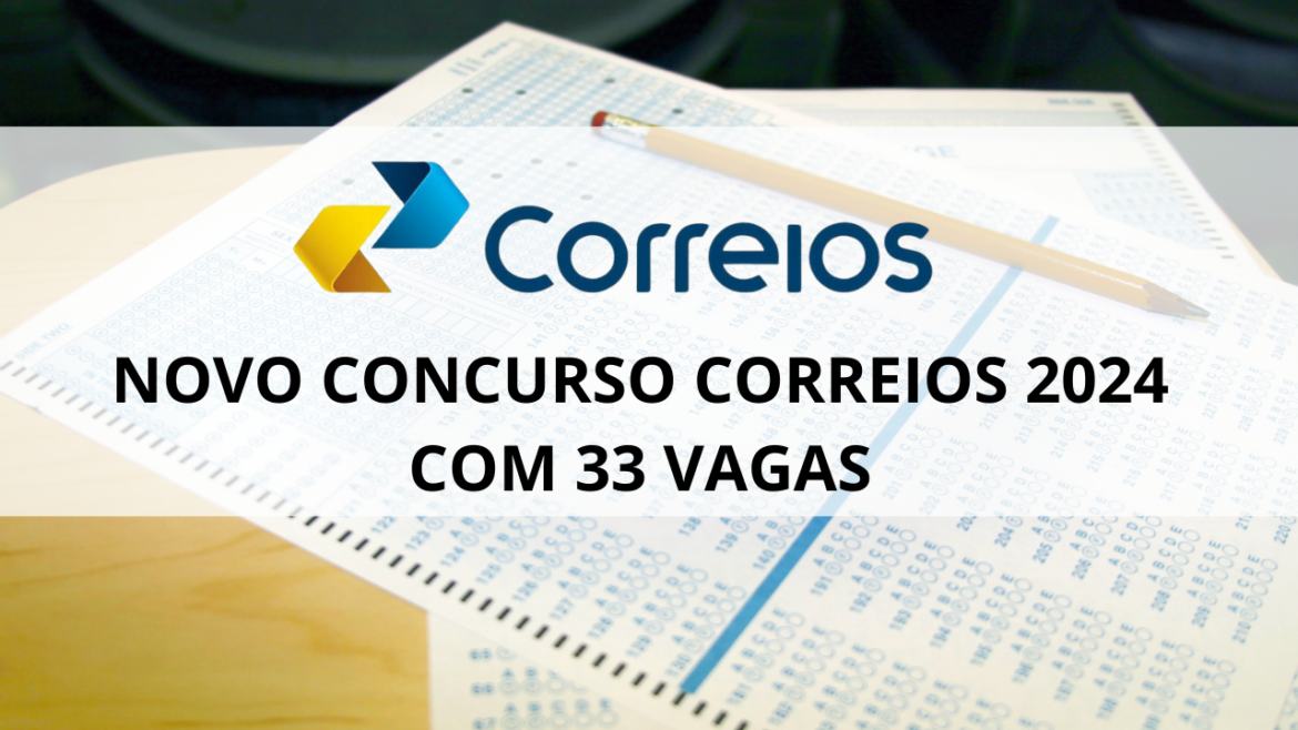 Concurso Correios 2024 oferece 33 vagas para áreas de medicina e segurança do trabalho com salários de até R$ 6.872,48 e inscrições abertas em agosto.