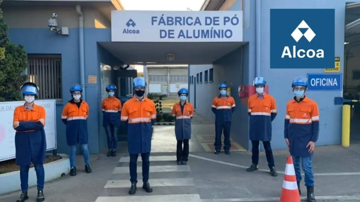 Alcoa abre dezenas de vagas de emprego em seu processo seletivo para pessoas com ensino técnico, médio e superior