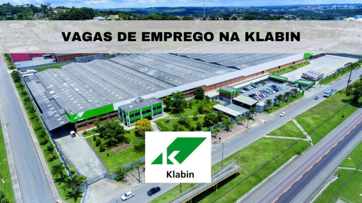 Klabin abre processo seletivo com dezenas vagas de emprego ao redor do Brasil