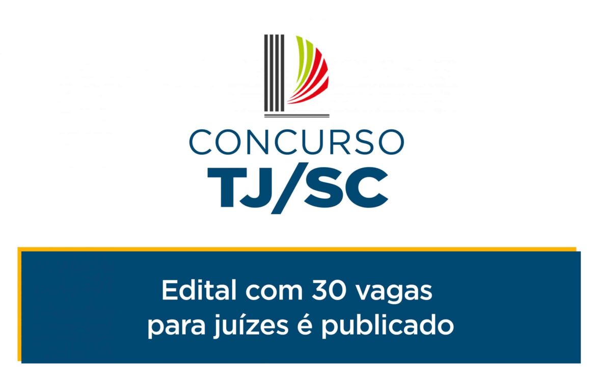 concurso Tribunal de Justiça de Santa Catarina