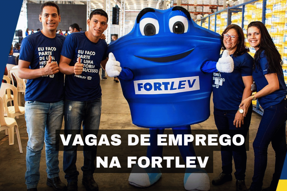 A Fortlev está com novas vagas de emprego, oferecendo salários competitivos e excelentes benefícios. Veja as oportunidades disponíveis!