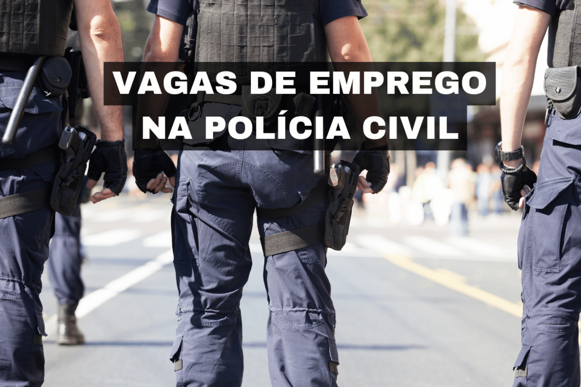 Polícia Civil de Minas Gerais abre concurso para 255 vagas em cargos diversos. Inscrições começam em 21/10/2024 e vão até 19/11/2024.