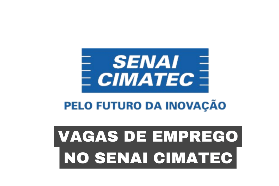 O SENAI CIMATEC está com vagas de emprego abertas em diversas áreas, oferecendo salários até R$ 8.779. Inscreva-se já!