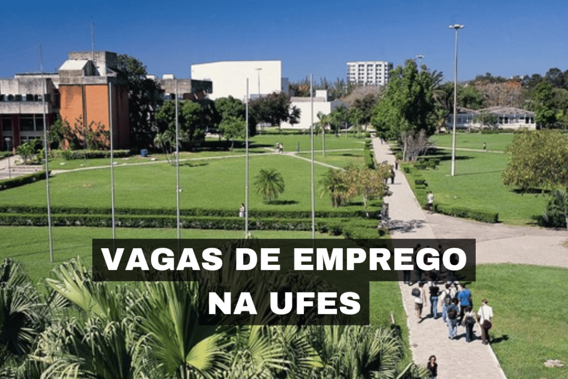 UFES anuncia 40 vagas de emprego para tutores em cursos a distância; inscrições disponíveis até 11 de agosto.