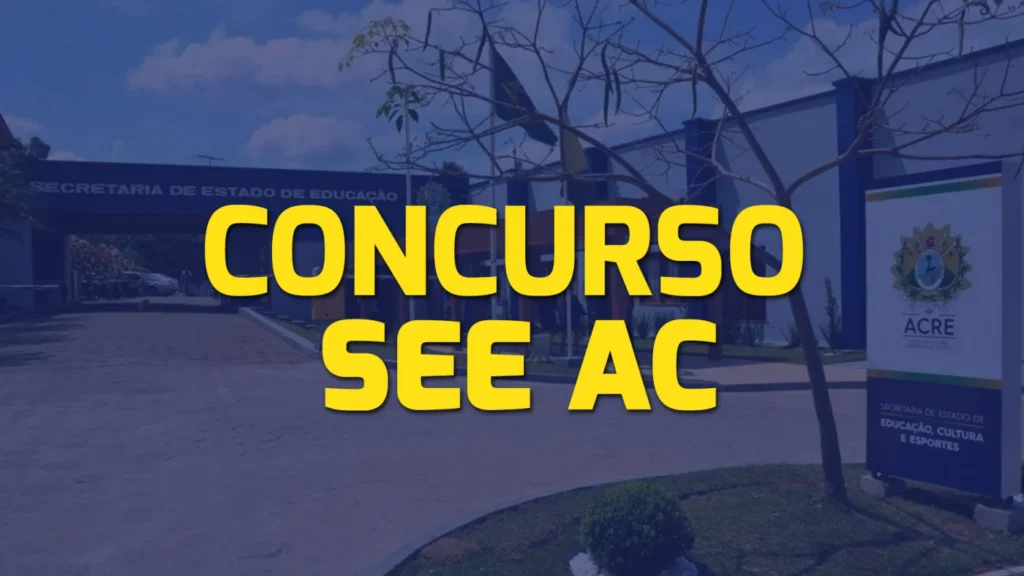 Educação do Acre divulga abertura de novo concurso público com salários de R$ 4 mil mais de 3 mil vagas disponíveis