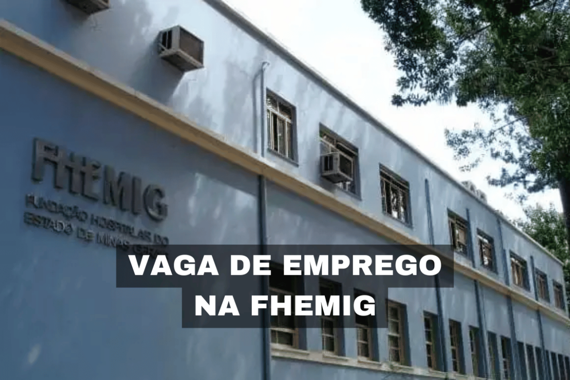 A Fhemig abriu seleção para uma vaga de emprego de Técnico em Enfermagem no Hospital Regional de Barbacena.