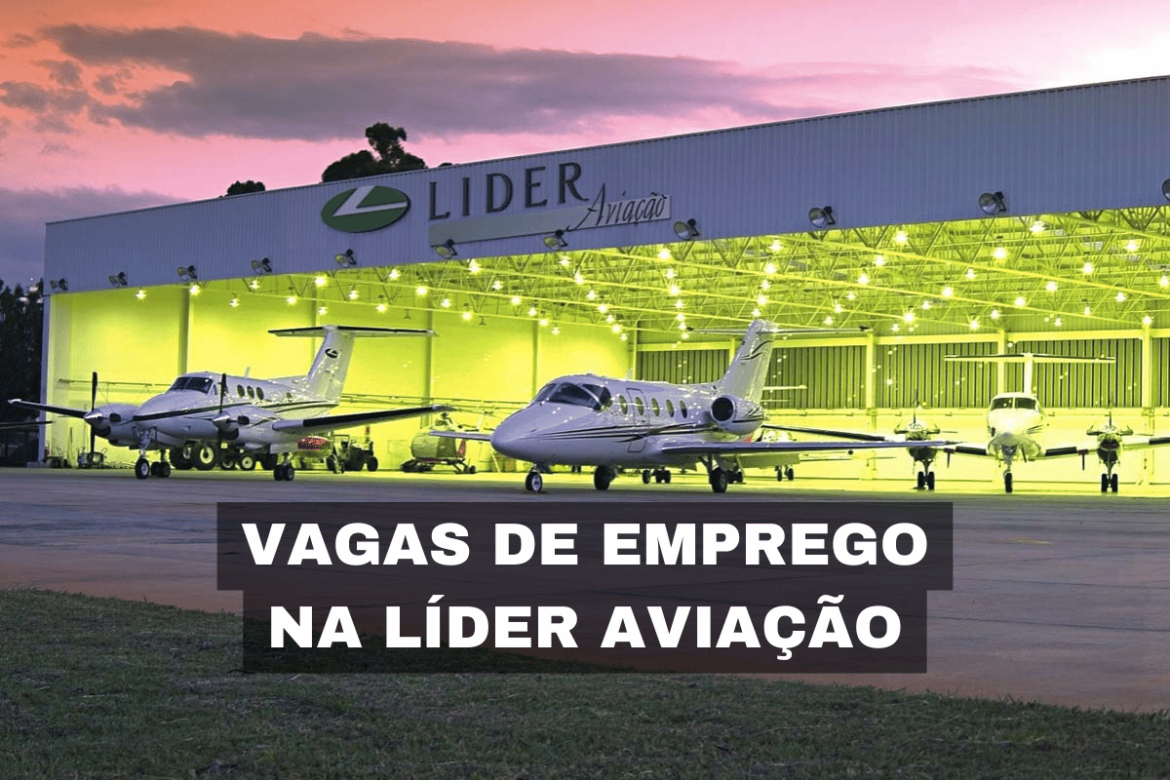 A Líder Aviação anunciou novas vagas de emprego em diversas áreas, buscando profissionais qualificados para integrar sua equipe em todo o Brasil.