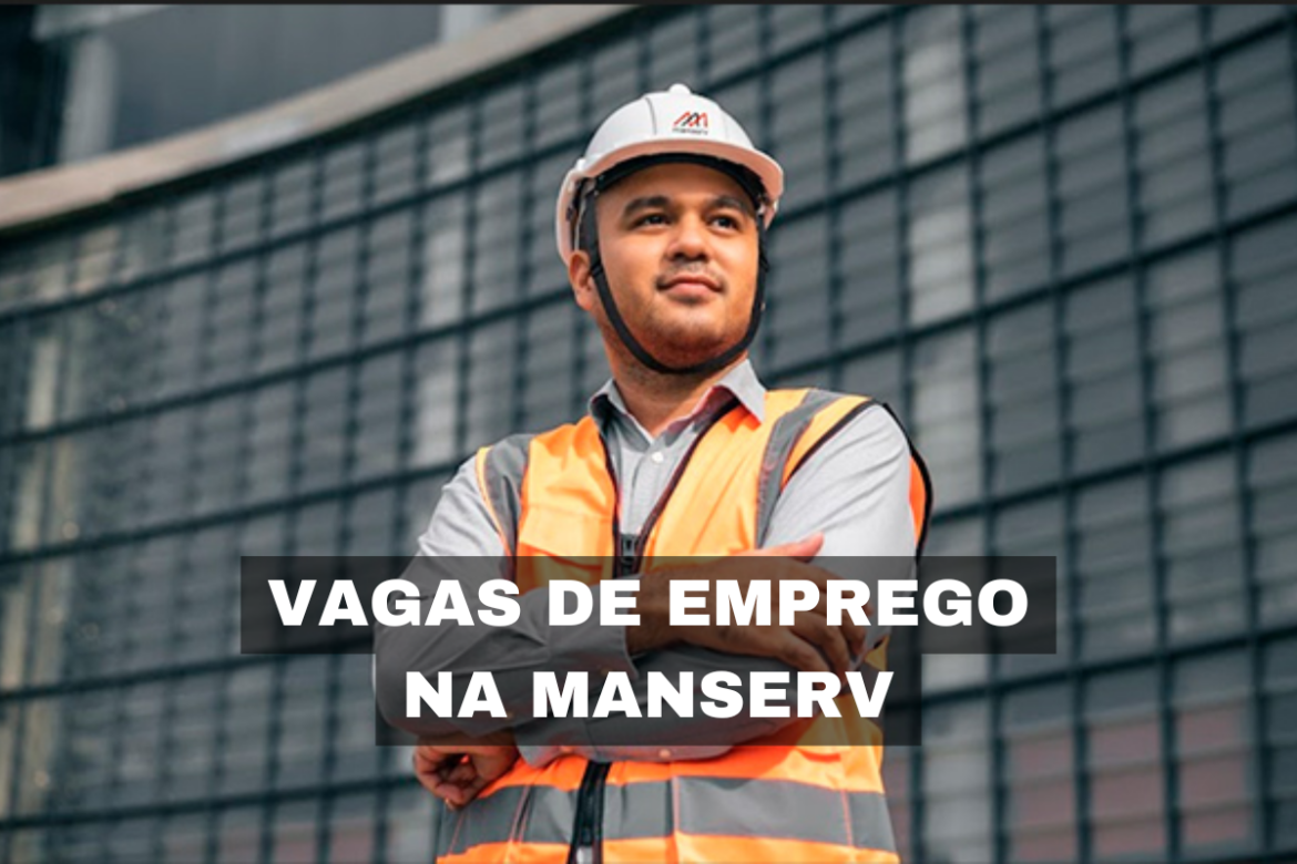 A Manserv está com vagas de emprego abertas em diversos setores. Inscreva-se e junte-se a uma das maiores empresas de serviços técnicos do Brasil.