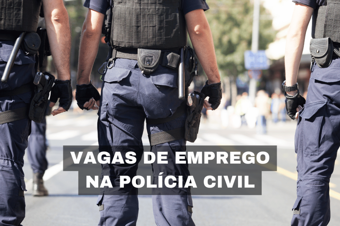 A Polícia Civil do Distrito Federal abre concurso com 744 vagas de emprego para níveis médio e superior, com salários de até R$ 8.719,00.