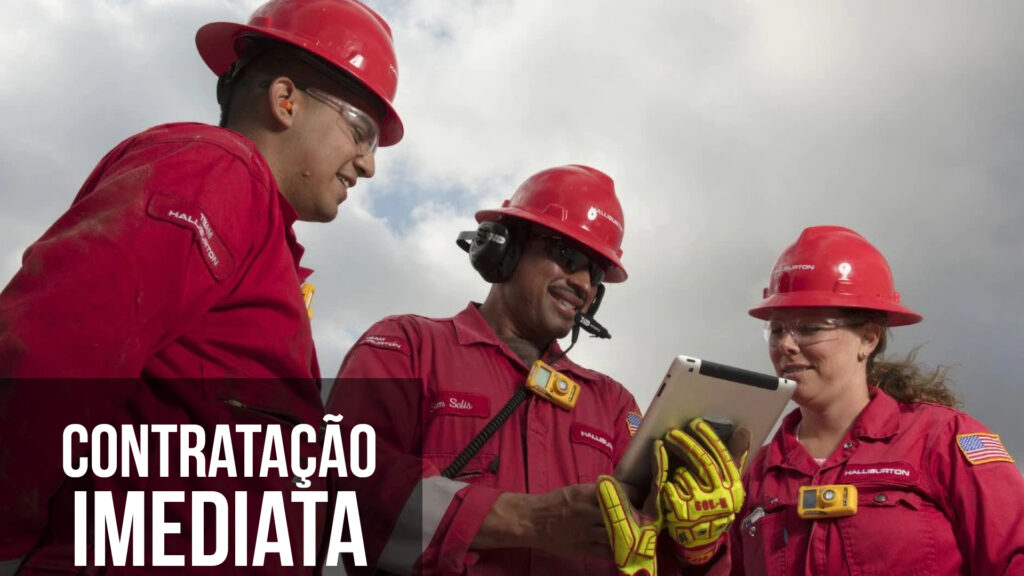 Halliburton abre seletivo com dezenas de vagas offshore para brasileiros que queiram trabalhar em alto mar!