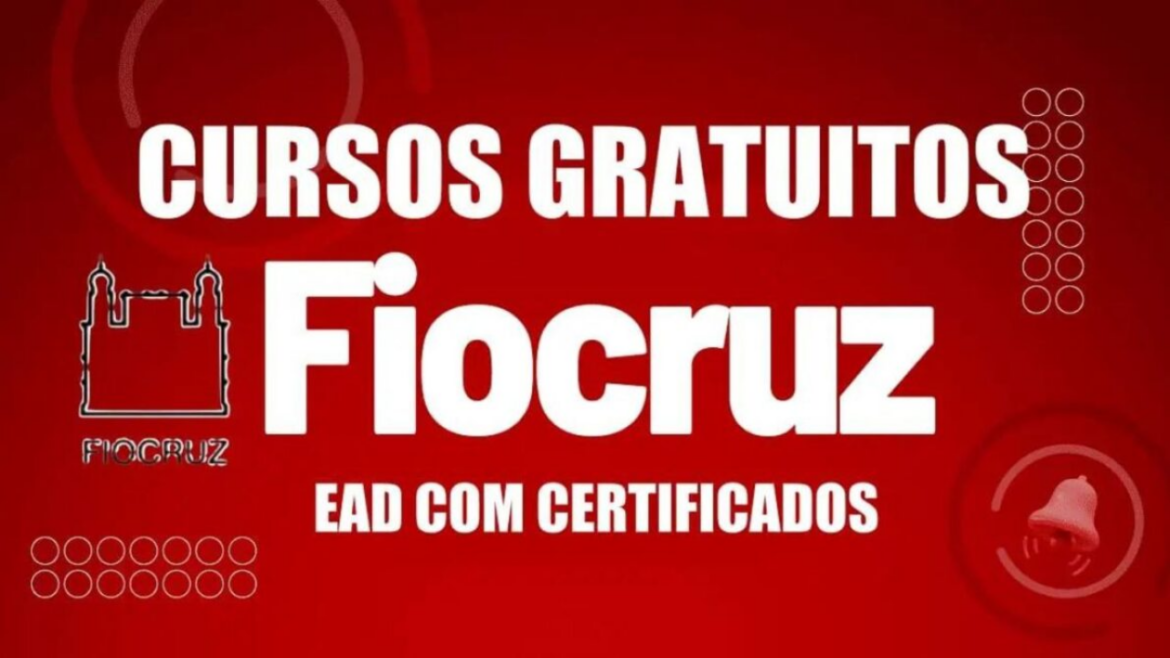 A Fiocruz abre inscrições para cursos gratuitos em diversas áreas. Os interessados podem se inscrever por meio do portal oficial.