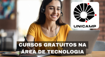 Unicamp abre vagas em novos cursos gratuitos online na área de tecnologia sem precisar fazer prova! Inscreva-se já e turbine seu currículo de graça!