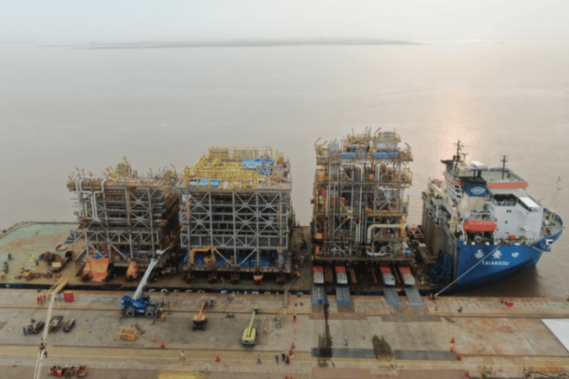 O estaleiro EBR entregou módulos para o FPSO P-79, mas a falta de novas demandas ameaça empregos no polo naval de Rio Grande.