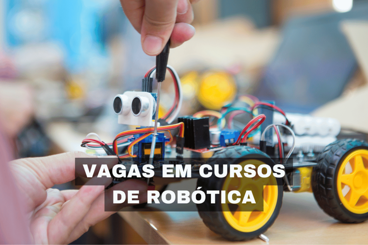 O Governo de Goiás oferece 1.780 vagas para cursos gratuitos de robótica, com inscrições abertas até 7 de outubro.